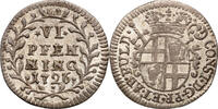 Germany Fulda, Konstantin von Buttlar, 6 pfennige -