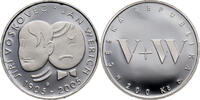 CZECH REPUBLIC 200 Korun Jan Werich and Jiří Voskovec -