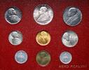 VATICAN 1 Lira to 500 Lira Pius XII, Set of 9 Coins -