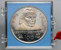 Czechslovakia 100 Korun Andrej Sladkovic, Trial Strike, blue blox -