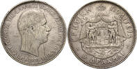 Crete (Greece) 5 Drachmai Georgis, Paris Mint -