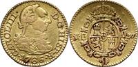 SPAIN 1/2 Escudo Charles III, Madrid -