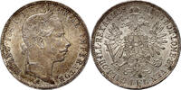AUSTRIA 1 Florin Franz Joseph I -