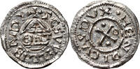 GERMANY (BAYERN) Denar Heinrich II der Zänker, Eichstätt, mintmaster EIHT, RRR -
