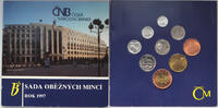 CZECH REPUBLIC Annual Set Sada Obeznych Minci 1997 -