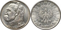 POLAND 10 Zlotys Józef Piłsudski -