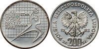 POLAND 200 Zlotys World Soccer Championship Games in Spain -