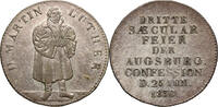 GERMANY Silver medal 1830 Martin Luther, 300th Anniversary of the Augsburg Confession -