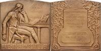 AUSTRIA Plaque from 1909 Friedrich Schiller, H. Kautsch -