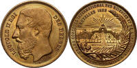 BELGIUM Medal Leopold II, Great International Competition of Science and Industry, Brussels -