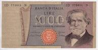 Italie 1.000 Lire ITALIEN - PICK 101 a - 1 000 LIRE - 25.3.1969 - SS/VZ -