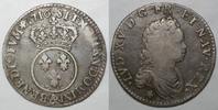 France 1/2 écu FRANKREICH - Gad 308 - LOUIS XV - ECU SAGT VERDUGADO 1716 & - Aix -