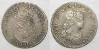 France 1/10 écu FRANKREICH - Gad 289 - 1/10 ECU SAGT VERTUGADIN 1716 A - Paris - REFORMIERT MÜNZROHLING -
