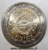 Estonie 2 € commémorative ESTLAND - 2 EURO 2012 - 10 JAHRE EURO -