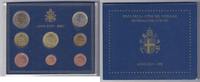 Vatican Coffrets Brillant Universel VATIKAN - Euro Kursmünzensatz 2002 - 8 Münzen - Johannes Paul II -