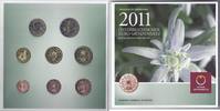 Autriche Coffrets Brillant Universel ÖSTERREICH - EURO KURSMÜNZENSATZ 2011 - 8 MÜNZEN -