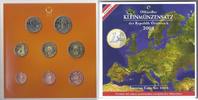 Autriche Coffrets Brillant Universel ÖSTERREICH - EURO KURSMÜNZENSATZ 2008 - 8 MÜNZEN -