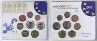 Allemagne Coffrets Brillant Universel DEUTSCHLAND - Satz von 8 Euromünzen 2002 - Atelier G - Karlsruhe -