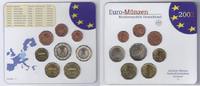 Allemagne Coffrets Brillant Universel DEUTSCHLAND - Satz von 8 Euromünzen 2002 - Atelier F - Stuttgart -