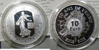 France Coffrets Belle Epreuve SEMEUSE - 10 EURO 2012 - ARGENT - 10 ANS DE L'EURO - Belle Epreuve -