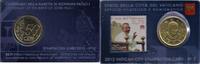 Vatican 50 Cent VATIKAN - 50 CENT 2012 MIT 1 BRIEFMARKE - COINCARD 2 - BENEDIKT XVI -