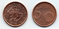 Finlande FINLANDE - 5 CENT EURO 2001 - LION HERALDIQUE - SUPERBE A FLEUR DE COIN -