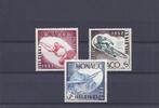 France MONACO - 1952 - LOT DE 3 TIMBRES - HELSINKI -