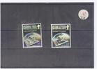 Gibraltar Lot de timbres GIBRALTAR - 2 BRIEFMARKEN 17 P + 23 P - 1984 -