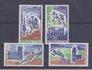 Mali Lot de timbres MALI - 4 BRIEFMARKEN - 50, 150, 200 ET 300 FRANCS - OLYMPISCHE SPIELE - MÜNCHEN - 1972 -