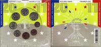 France Coffrets Brillant Universel FRANKREICH - KMS ST EURO 2011 - 8 WÄHRUNGEN - MONNAIE DE PARIS -