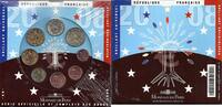 France Coffrets Brillant Universel FRANKREICH - KMS ST EURO 2008 - 8 WÄHRUNGEN - MONNAIE DE PARIS -