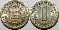 Yougoslavie 1 Dinar JUGOSLAWIEN - KM 154 - 1 DINAR 1993 -