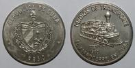 Cuba 1 Peso KUBA - KM 1060 - 1 PESO 1983 - Transportmittel - Eisenbahn -