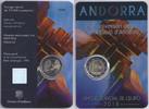 Andorre 2 € commémorative ANDORRA - 2 EURO 2018 - 25. Jahrestag der Verfassung - COINCARD -