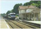 France Komitat 02210 - VIERZY - DER BAHNHOF - GÜTERZUG -
