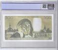 France 500 Francs FRANKREICH - PICK 156 - 500 FRANCS TYP PASCAL - 02/01/1992 - D.359 - PCGS 64 -