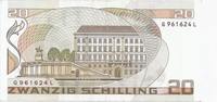 Autriche 20 Shilling Österreich - PICK 148 - 20 SCHILLING - 01.10.1986 -