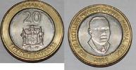 Jamaique 20 Dollars JAMAIKA - KM 182 - 20 DOLLARS 2000 - MARCUS GARVEY -