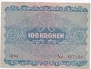 Autriche 100 Kronen Österreich - PICK 77 - 100 KRONEN - 02/01/1922 -