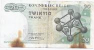 Belgique 20 Francs BELGIEN - PICK 138 - 20 FRANCS - 15/06/1964 - SIGN 20 -
