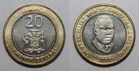 Jamaique 20 Dollars JAMAIKA - KM 182 - 20 DOLLARS 2000 - MARCUS GARVEY -