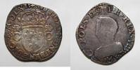 France 1/2 Teston FRANKREICH - Dup 1063 var - KARL IX - TESTON 1562 M Toulouse -