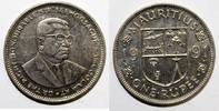 Ile Maurice 1 Roupie MAURITIUS - KM 55 - 1 RUPEE 1991 - Sir Seewoosagur Ramgoolam -