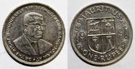 Ile Maurice 1 Roupie MAURITIUS - KM 55 - 1 RUPEE 1991 - Sir Seewoosagur Ramgoolam -