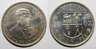 Ile Maurice 1 Roupie MAURITIUS - KM 55 - 1 RUPEE 2002 - Sir Seewoosagur Ramgoolam -