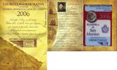 Saint-Marin 2 € commémorative SAN MARINO - KM 478 - 2 EURO 2006 - 500. JAHRESTAG DES TODES VON CHRISTOPHE COLOMB -