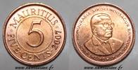 Ile Maurice 5 Cents MAURITIUS - KM 52 - 5 CENTS 2007 -