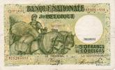 Belgique 50 Francs BELGIEN - PICK 106 - 50 FRANCS / 10 BELGAS - 09/12/1944 -
