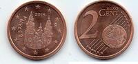 Espagne 2 Cents SPANIEN - KM 1145 - 2 CENT 2015 - COMPOSTELLE -
