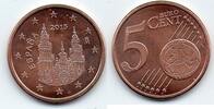 Espagne 5 Cent SPANIEN - KM 1146 - 5 CENT 2015 - COMPOSTELLE -